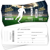 Lot De 20 Cartes D'invitation De Mariage Mr & Mrs Avec Enveloppes[26