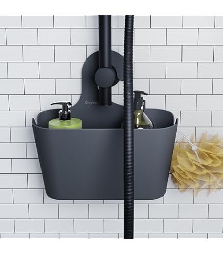 TATAY Shower Shelf Corner Aluminium 2 Tiers | Includes Screws | Compatible With No-Drill System (Quick Fix) | Resists Humidity And Corrosion | Modern - View #5