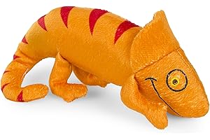 Petface Planet Curtis the Chameleon Eco Friendly Plush Cat Toy with Catnip