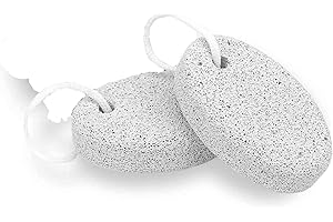 BOBOZHONG Natur Bimsstein 2 Stücke Bimsstein Fußpflege,Lavastein Fußpflege Hornhaut Harte Haut Entfernen für Füße und Hände,Fußpeeling Natürlicher Fuß Datei,Harte Haut Hornhautentferner Lava Pediküre Werkzeuge