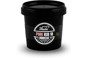 BEMBO QUALITÀ D'AUTORE Pork – BBQ Rub 18 – marynada grillowa – mieszanka przypraw do przygotowania mięsa – Bembo Spices & Rub (500 g)