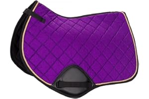 START ENJOY THE RIDE Czaprak wszechstronny (VS) dla konia START Seville z brokatem, fioletowy