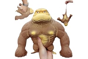 HuaMuDM Gorilla Antistress, Giocattolo Antistress Gorilla, Antistress Morbidi Squishy, Scimmia Indistruttibile, Gorilla Stress Toy， Gorilla Latex Monkey Toys