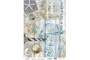 CADENCE HOBBY PAINTS Papel de Arroz Cadence Marinera 30x41cm Ref. 360