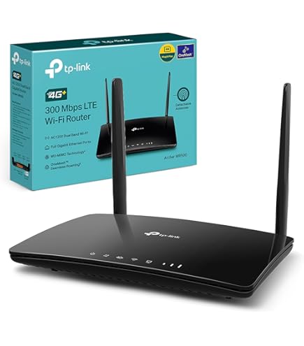 TP-LINK Archer MR600 AC1200 4G+ Cat6 Mobile Wi-Fi Router