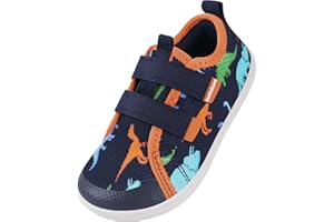 ICEUNICORN Kids Wide Barefoot Shoes Boys Girls Minimalist School Walking Shoes Trail Running Shoes Walking Sneaker