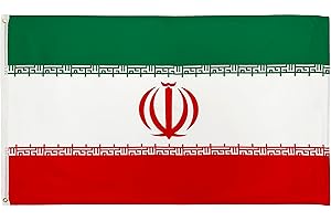 FlagScout - Iran Flagge | 90 x 150 cm | Flaggen mit top Qualität, hochwertiger Verarbeitung und kräftigen Farben