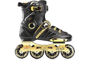 XJBHD Pattini in Linea per Adulti Carbonio Rollerblade Professionale Pattini a Rotelle Pattini Comodi Scarpe Speed Skating Ldeali per Principianti per Le Donne e Uomo Sport Outdoor