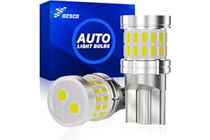 GZ5CG 501 Glühbirnen Weiß 194 168 Autoinnenraum-Glühbirnen 300LM 6500K DC 12V 24V (Packung zu 2)