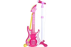 Bontempi 24 7071 Gitarre Mikrofon, Rosa