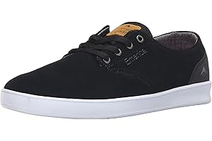 Emerica Homme The Romero Laced Blak Wh Chaussures de Skateboard