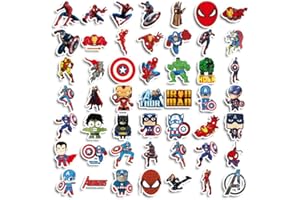 YIYAO 50 nouveaux autocollants graffiti non répétitifs Avengers autocollants de chariot de moto personnalisés autocollants imperméables de dessin animé