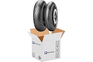 PANNACE Pneumatici in coppia 150/70 13 con 120/80 14 DIABLO ROSSO SCOOTER