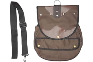 ‎VLAMITEX VlaMiTex J56 Falknertasche aus Cordura Braun Falknerei Tasche