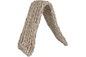 VILLCASE Reptile Hammock Lizard Lounger, natürliche Seegrasfasern für Anolen, Bartagamen, Geckos, Leguane und Einsiedlerkrebse