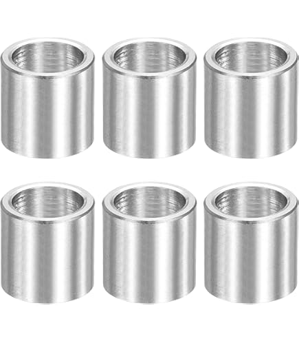 PATIKIL 12pcs M3 Metal Threaded Standoff Spacer Nuts, Round Aluminum Spacers Female - View #6