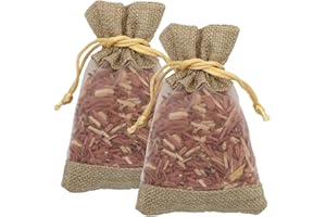 KHDULQ 4 Pzs Ambientador Armario Ropa, Antipolillas para Ropa Armario Bolsita Natural Fabricada en Madera de Cedro, Eficaz Protección para Cajones, Zapateros, Somieres, Cajas de Almacenaje, Etc