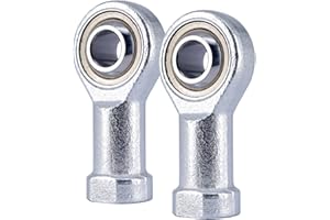 MAGNET-KAUF Articulación de rótula, cojinete de rótula M10, rosca interior, rosca derecha y rosca izquierda [2 unidades]