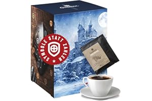 ‎CORASOL Corasol Escape & Kaffee Adventskalender 2025 mit Escape-Thriller für Erwachsene: Rot rieselt der Schnee (240 g)