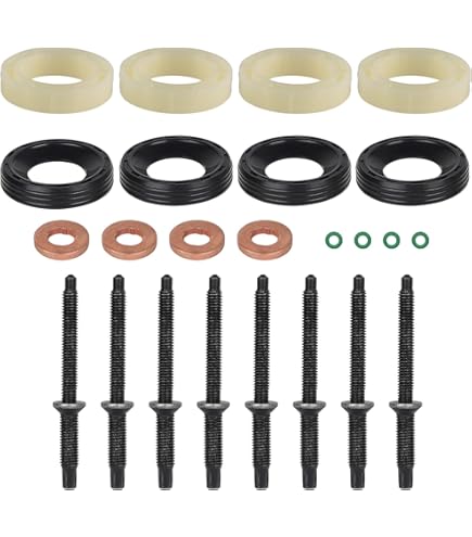 Kit De Bague De Protection De Joint Torique De Joint D'injecteur, 1318562, 1314368, 1317370, 1373550, 1233683, 1250976, 1432205, Pour C2 C3 C4 Kit