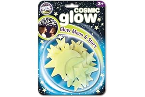 THE ORIGINAL GLOWSTARS COMPANY The Original Glow Stars Company Brainstorm B8600 Cosmic Glow Moon and Stars