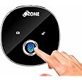 Ozone Fingerprint Lock Compact Round and Handy, Access, RFID Locking System Smart Furniture Lock (Black) (FINGERPRINT)