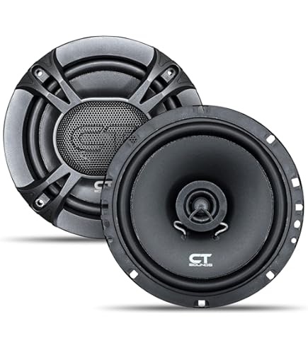 CT Sounds BIO-5-25-COX 5.25 Inch Coaxial Car Speakers, 160 Watts