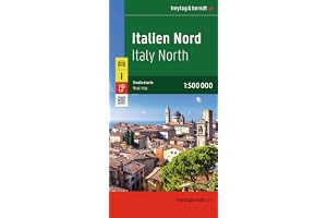 Northern Italy Road Map 1:500.000: AK 6 N