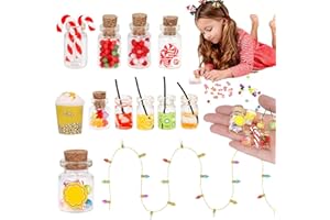 Miniaturas para Casa de Muñecas, FUKPO Accesorios Casa de Muñecas 1 12 Set Decoración, Kit Miniatura Cocina Utensilios Luces Comida Frutas Decoracion