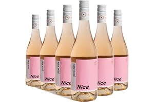 Nice Pale Rosé, French Wine in a Bottle, Dry, Pale, French Rosé from Languedoc, Hint of Strawberry, 6 x 75cl Bottled Wine