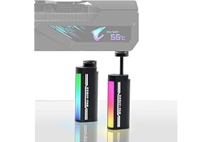 EZDIY-FAB Soporte de Soporte de GPU, 5V 3PIN ARGB Tarjeta gráfica GPU Brace Soporte Altura Ajustable, Soporte de Sag/Funda de la Tarjeta de Video