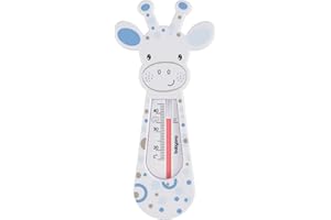 BABYONO 7308 Floating Bath Thermometer Yellow Giraffe
