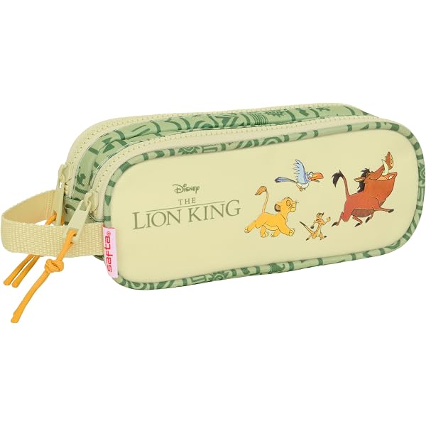 Safta Mufasa – Pencil Case with Zip and Compartment, Children's