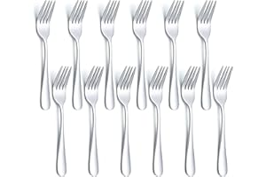 Evanda 14cm widelce deserowe 12 sztuk, stal nierdzewna zestaw widelców do ciast, widelce do owoców, Mini widelce do ciast, widelce do przystawek dla domu, ślub, impreza, kawiarnia