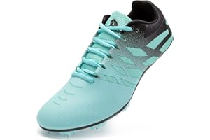 IFRICH Leichtathletikschuhe für Herren, Damen, Kinder, Jungen, Mädchen, 8 Spikes, 100–400 m, Laufschuhe, Rennschuhe, professionelle Sprint-Sport-Sneaker