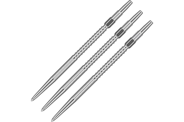 TARGET Darts schweiziska poäng, Fire Swiss Point Dart tips (3-pack set med tips) 40 mm