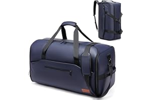 Moulyan 55L Anzugtasche,Wasserdichter Kleidersack Reisetasche mit Schuhfach Nassfach,3 in 1 Kleidersack Tasche kleidersack Reise Kleidersack Anzug,Garment Duffle Bag Reisetasche Herren Damen