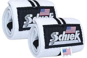 Schiek Line Wrist Wraps 24 cale White