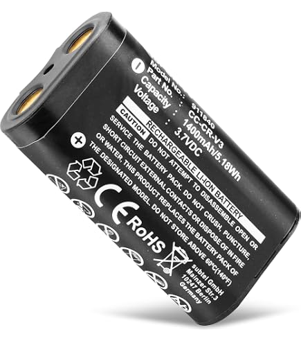 Hochleistungs-Li-Ion-Akku 3,0V – Kompatibel Mit CRV3 Für Pentax, Nikon & Viele Weitere Kameras