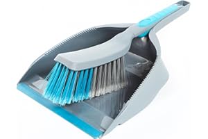 Beldray® LA049254 Kuchenna szufelka ze zmiotka, szaro-niebieska