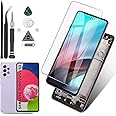 RongZy LCD for Samsung Galaxy A52s 5G A528B 2021 LCD Display Touch Screen Digitizer Assembly for A528B Replacement with Kit(Black with Frame)
