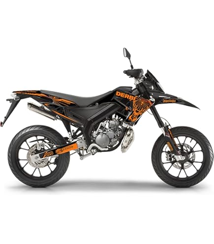 Dekorationsset Für Derbi X-TREME 50 Motorrad - Rot 2010-2017