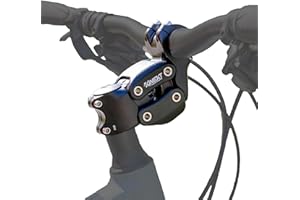 KINEKT COMFORT IN MOTION KINEKT Potence de suspension – Rise Verstellbare Fahrradlenkervorbau pour VTT, Rennrad, BMX pour Schulterkomfort