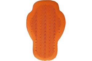 Held D3O Viper 2 Rückenprotektor Motorrad, Ski und Snowboard - Patentierte Airwave Technologie, Flexibel, Leicht, Atmungsaktiv - CE Level 2 Schutzklasse EN 1621-2:2014 zertifiziert - Orange - Gr. S-XL