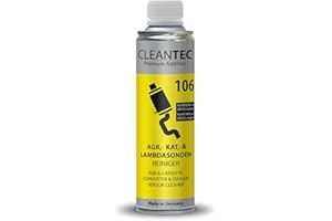 ‎CMS CLEANTEC GMBH CleanTEC 106 Innovativer Oxicat, Kat, Lambdasonden, Katalysator, AGR Ventil, EGR, Turbo Reiniger Additiv 300ml für Diesel und Benzin Fahrzeuge geeignet (1)