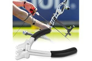 minifinker D-Loop-Zange Langlebiges Bogenschießen-Zubehör, für traditionellen Bogen