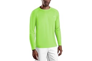 WILLIT Męska koszulka do pływania Rashguard, UPF 50+, z długim rękawem, ochrona przed słońcem, SPF, wędrówki, wędkowanie, oddychająca