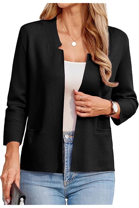 Grace & Mila Gilets Cardigan Sans Manches Chocolat Santa Femme Marron