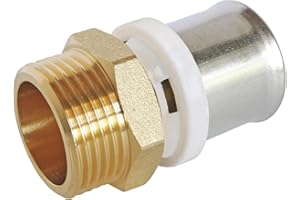 SOMATHERM FOR YOU - in raccordo piegatura del tubo multistrato Ø26 - legge maschio 20/27 (3/4 ")