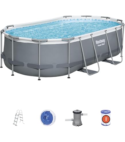 Bâche à Bulles Intex Pour Piscine Ovale 4x2m - Épaisseur 120 Microns